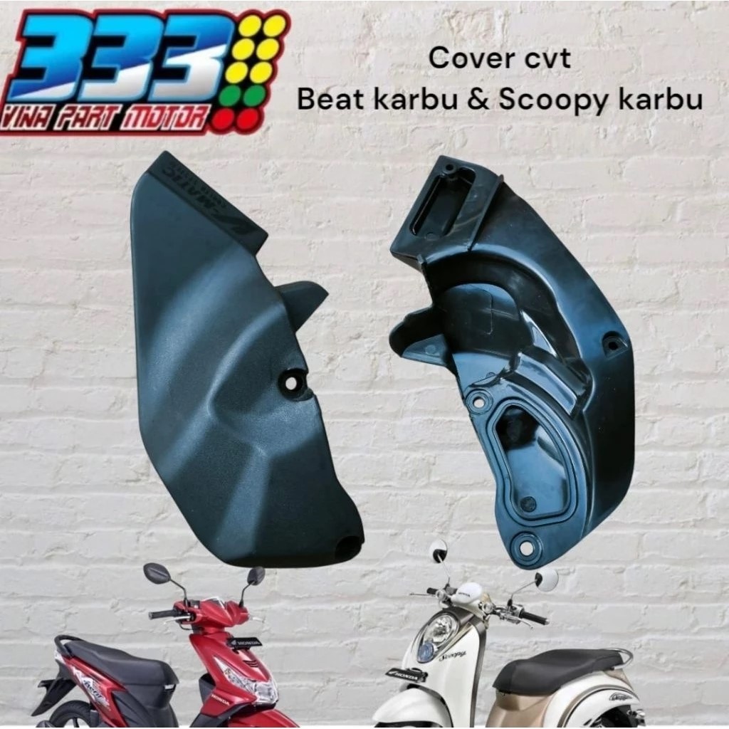 Cover CVT Tutup Blok CVT Beat Karbu Scoopy Karbu Beat Lama Scoopy Lama KVY Inner Outer