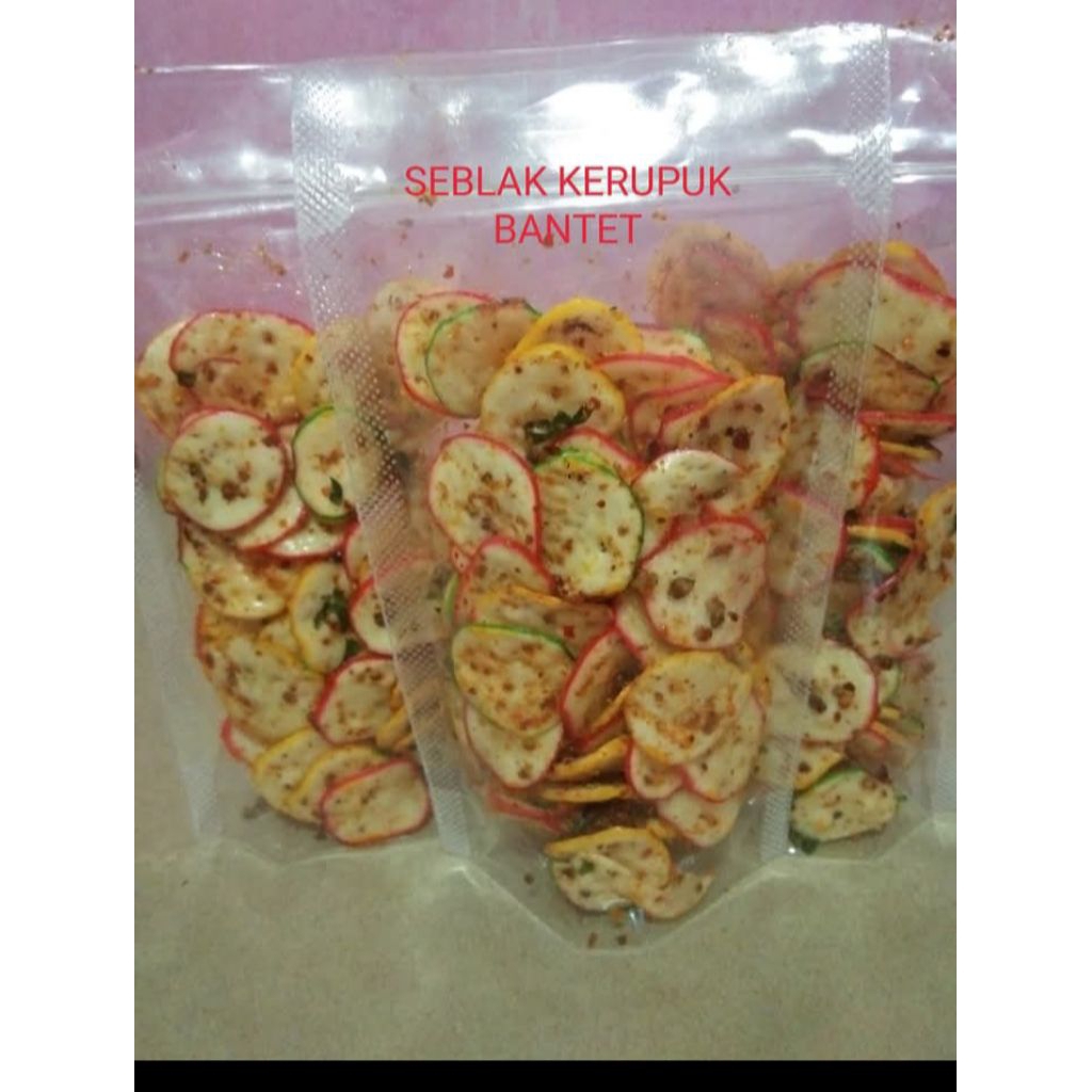 

kerupuk seblak bantet