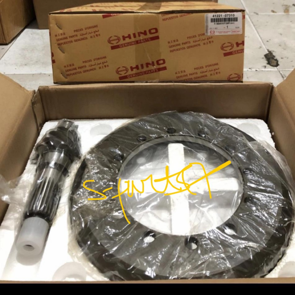 Gear set HT 6x41 TIPIS Crown Wheel HT 6x41 TIPIS