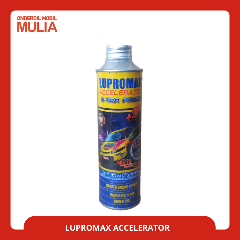 OCTAN BOOSTER ACCELERATOR 225ML LUPROMAX PENGHEMAT BAHAN BAKAR LUPROMAX