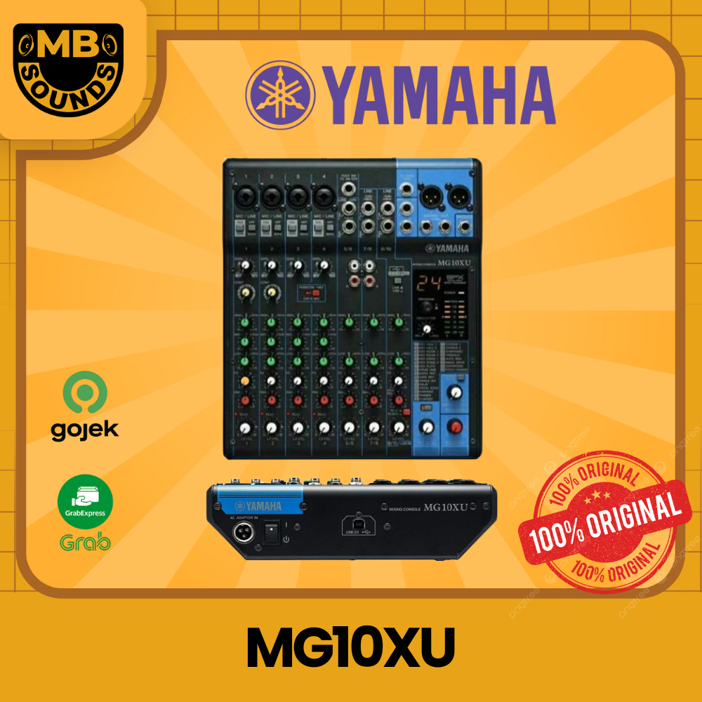YAMAHA MG10XU / MG 10XU / MG-10XU 10-Channel Mixer ORIGINAL