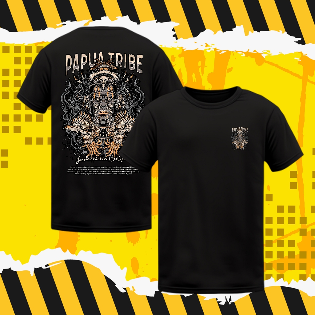 Wasteland-tshirt Kaos Kesenian Indonesia Culture Papua