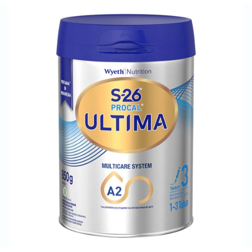 

S-26 Procal Ultima Tahap 3 Susu Pertumbuhan Anak 1-3 Tahun Vanila 850g