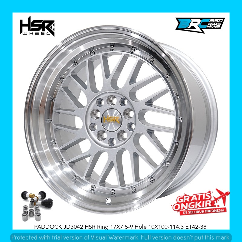 Velg mobil celong model bbs lm ring 17 hsr paddock masuk untuk mobil new xenia new veloz hrv dll