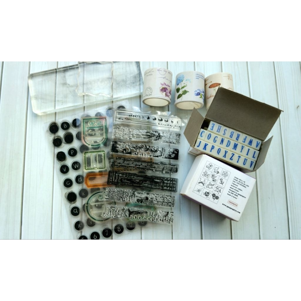 

CULUCU_AJA DETASH SILICON STAMP / WOODEN STAMP