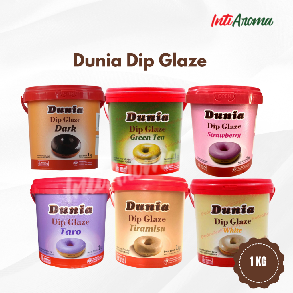 

dunia dip glaze 1kg inti aroma