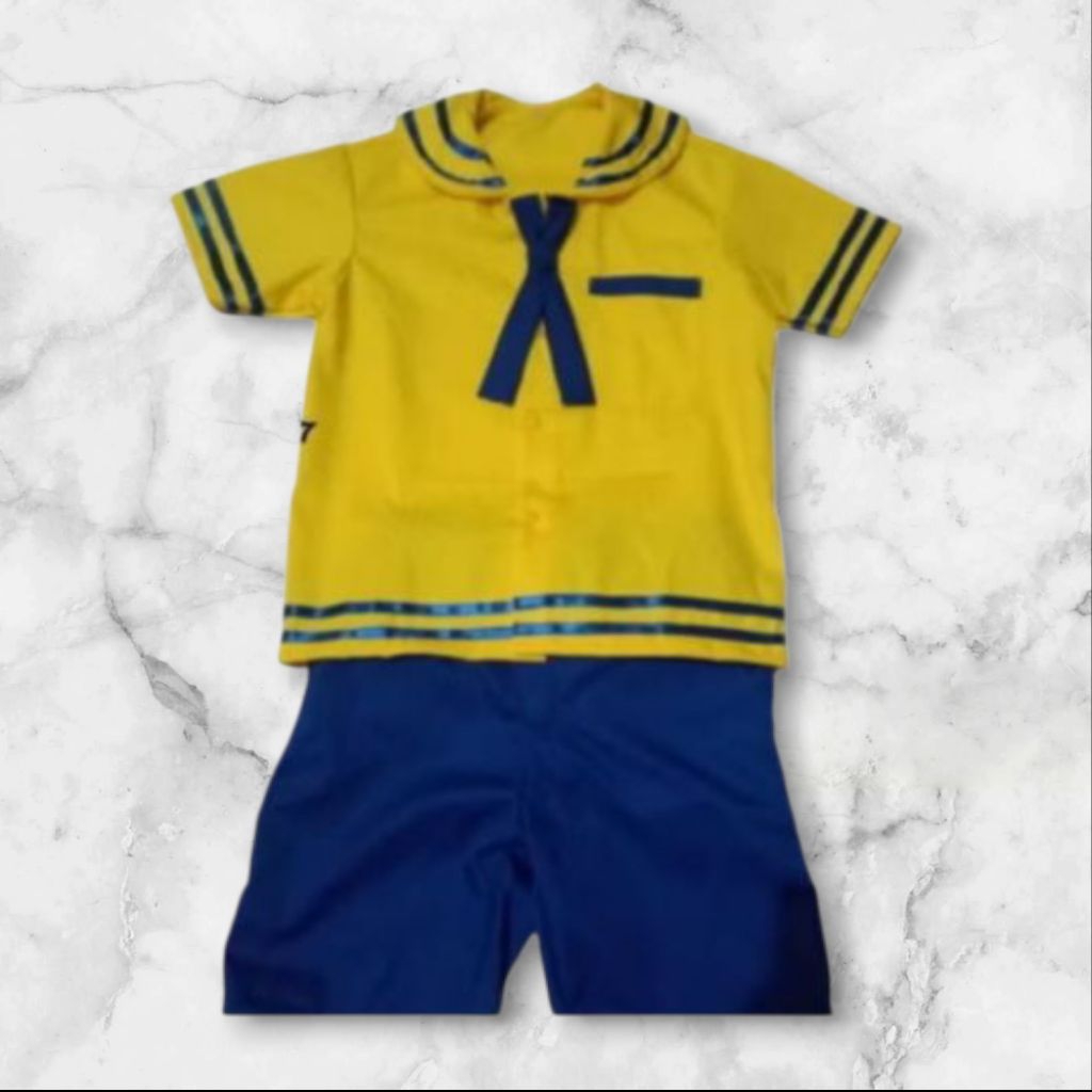 Seragam custom PAUD TK bahan Toyobo