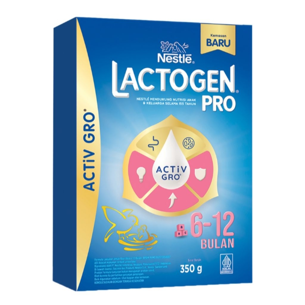 

Lactogen Pro 2 Happynutri Susu Bubuk Formula Bayi 6-12 Bulan 350g