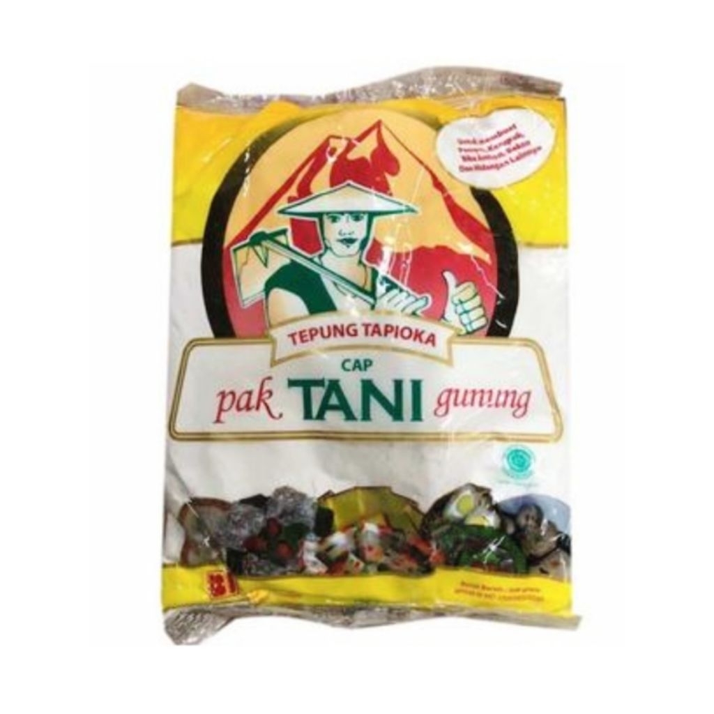 

Tepung tapioka / kanji cap pak tani gunung 500 gr