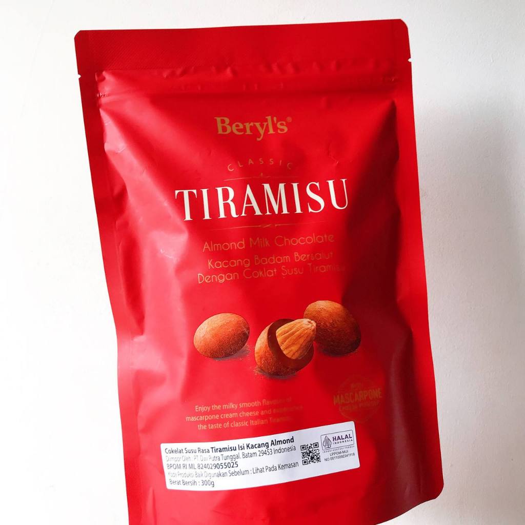 

Coklat Beryl's Tiramisu Almond Milk 300gr