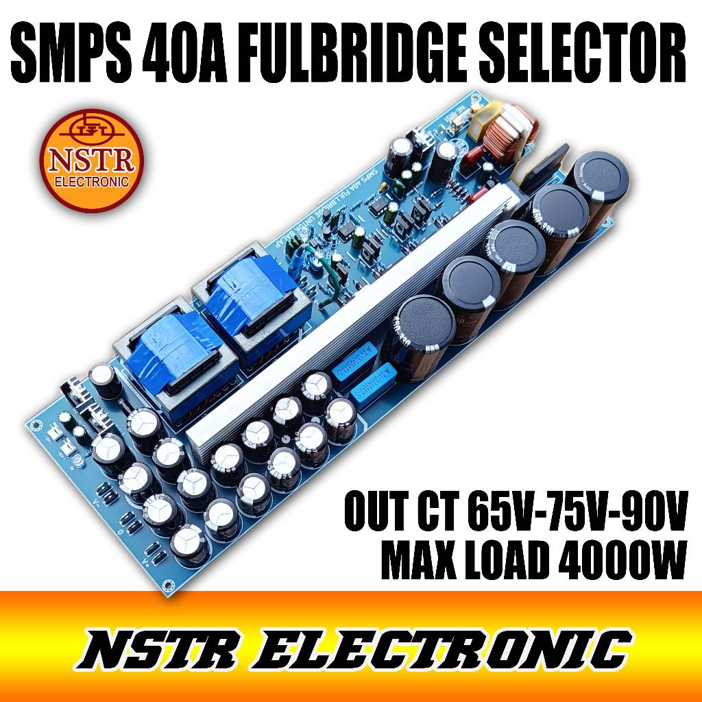SMPS 40A CT FULLBRIDGE OUT 65V 75V 90V