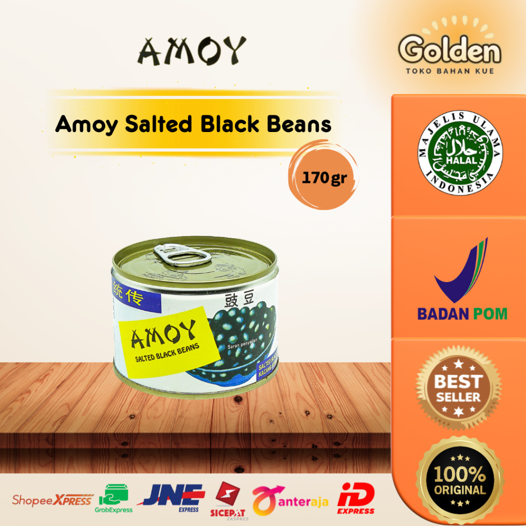 

Amoy Salted Black Beans 170gr