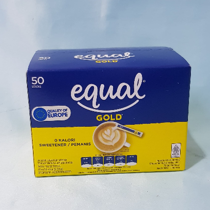 

Equal Gold Sweetener 8g x 50 sticks