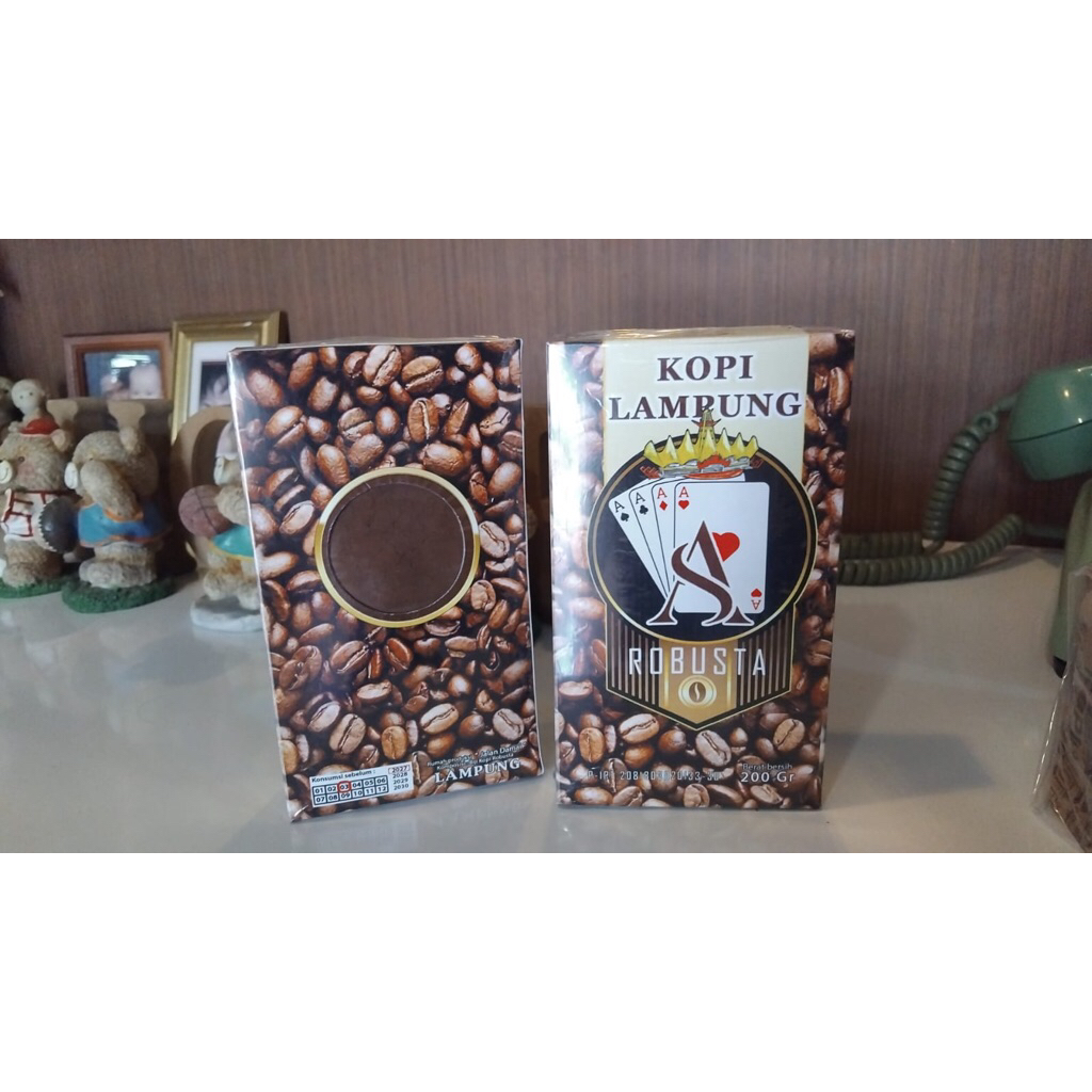 

Kopi Asli Lampung 100% Robusta 200gr