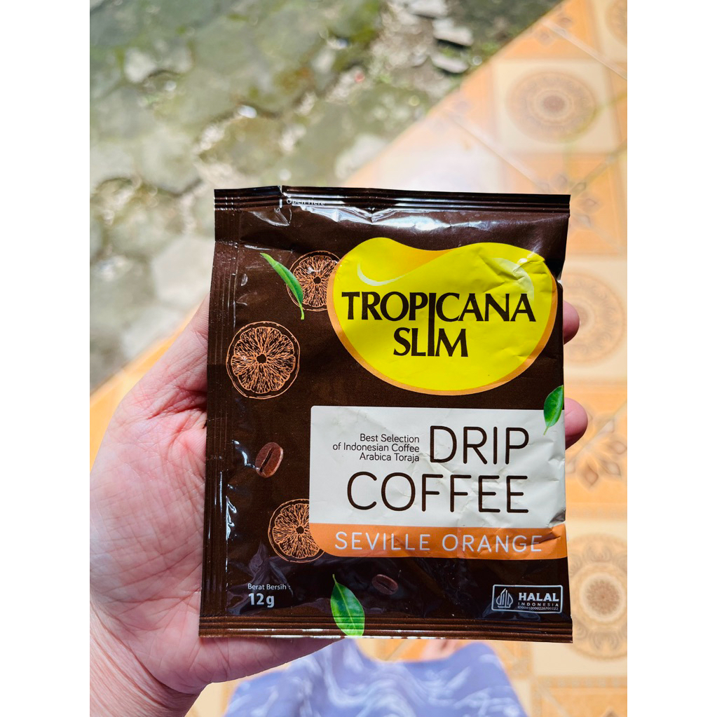 

Tropicanaslim coffe drip Seville orange 1sc