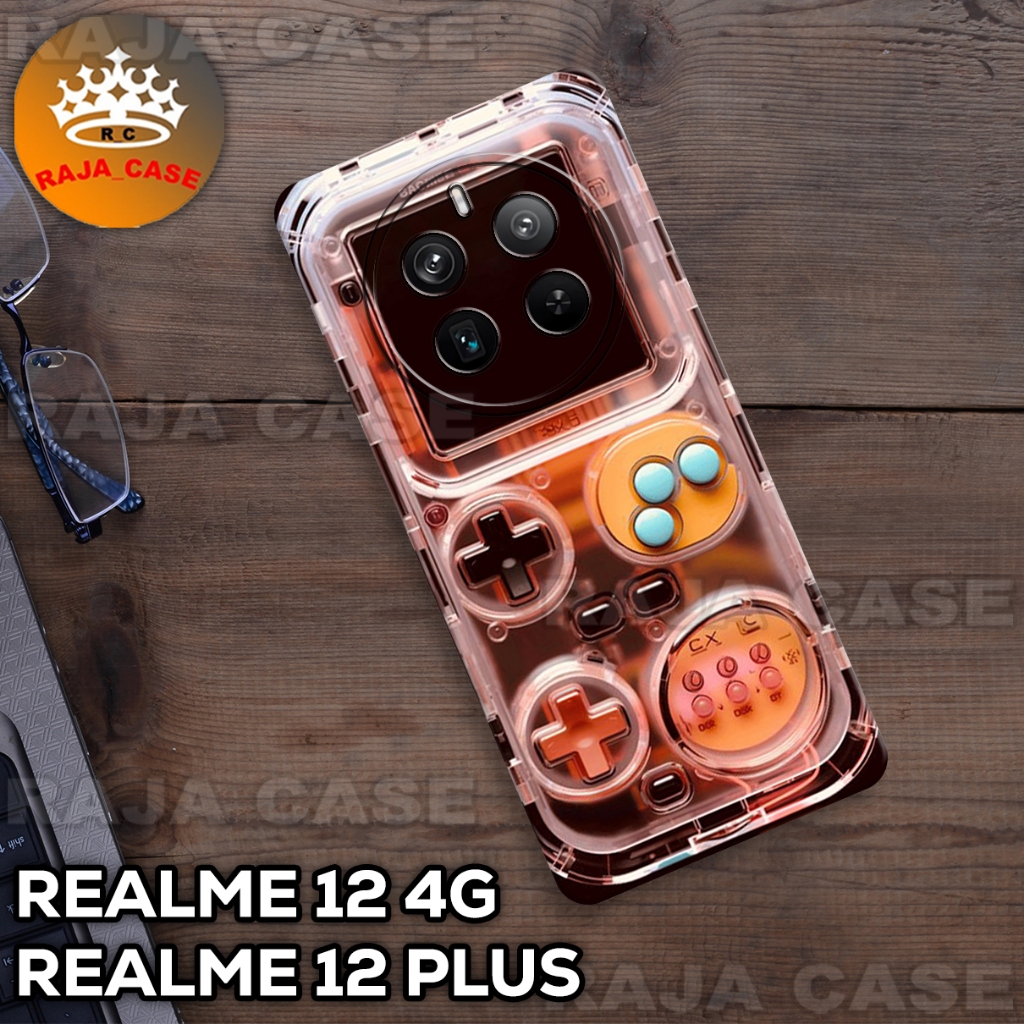 [RC18] Softase REALME 12 4G [Motif GAMEBOY] Case Hp REALME 12 4G - REALME 12 PLUS - CASING - CASE