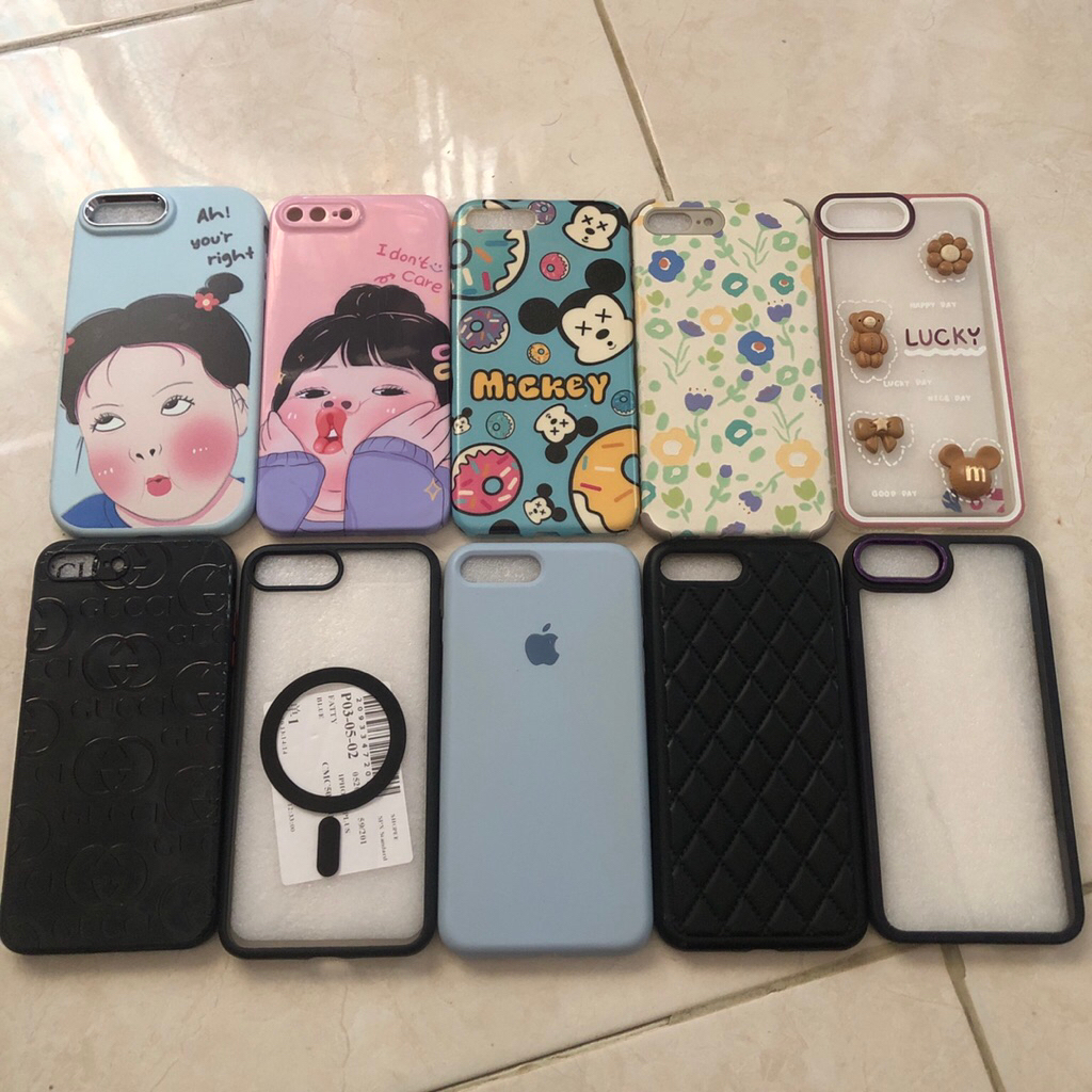 Termurah Case Silikon Bekas Preloved Prelove Iphone 7 Plus 7+ 7Plus 8 8Plus 8 Plus Sale