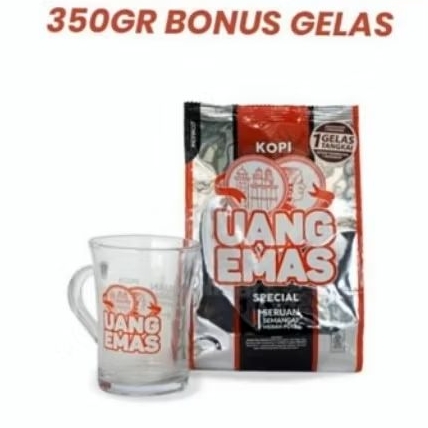 

KOPI UANG EMAS ROBUSTA 350GR ORIGINAL!! gratis gelas cantik