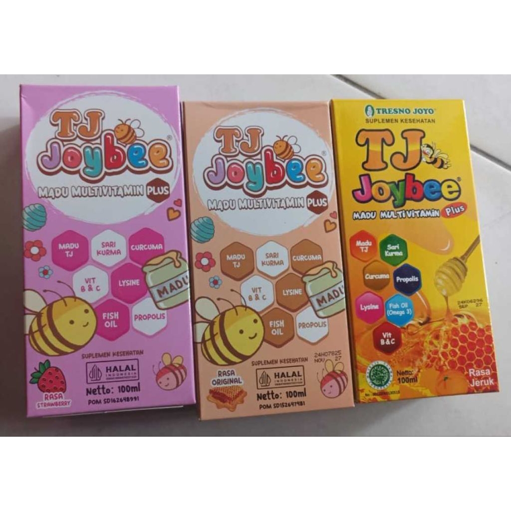 MADU TJ JOYBEE ANAK//MADU MULTIVITAMIN ANAK