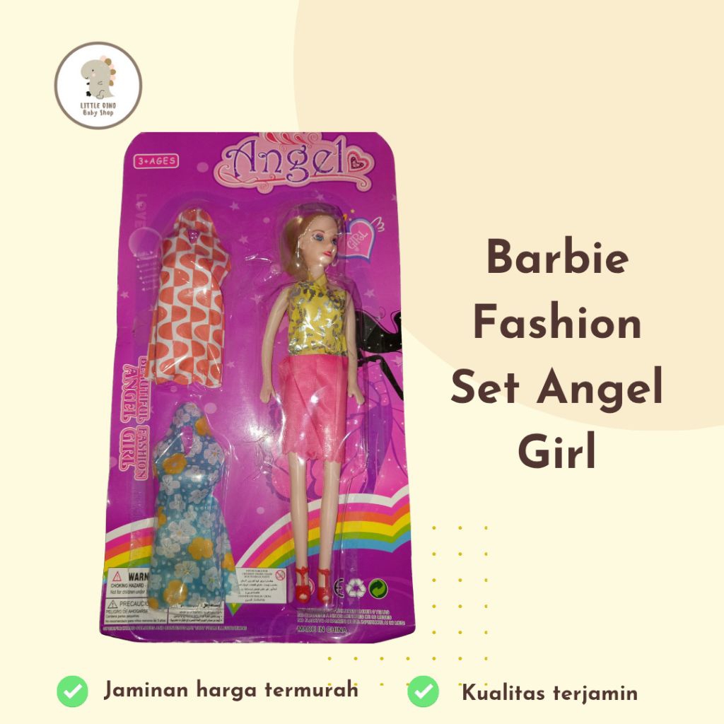 Barbie Angel Fashion Set Beautiful Fashion