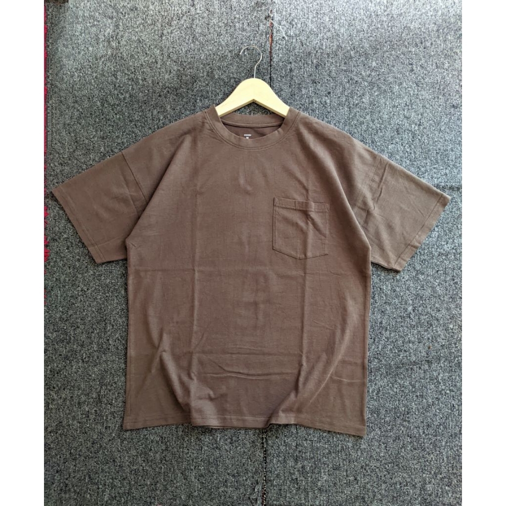 Tshirt muji pocket