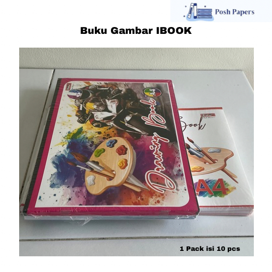 

BUKU GAMBAR IBOOK UKURAN A4 (1 PACK ISI 10 pcs)