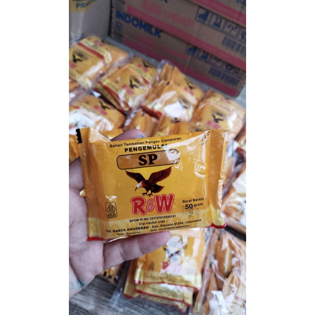 

1 pack bahan tambahan pangan pengemulsi SP