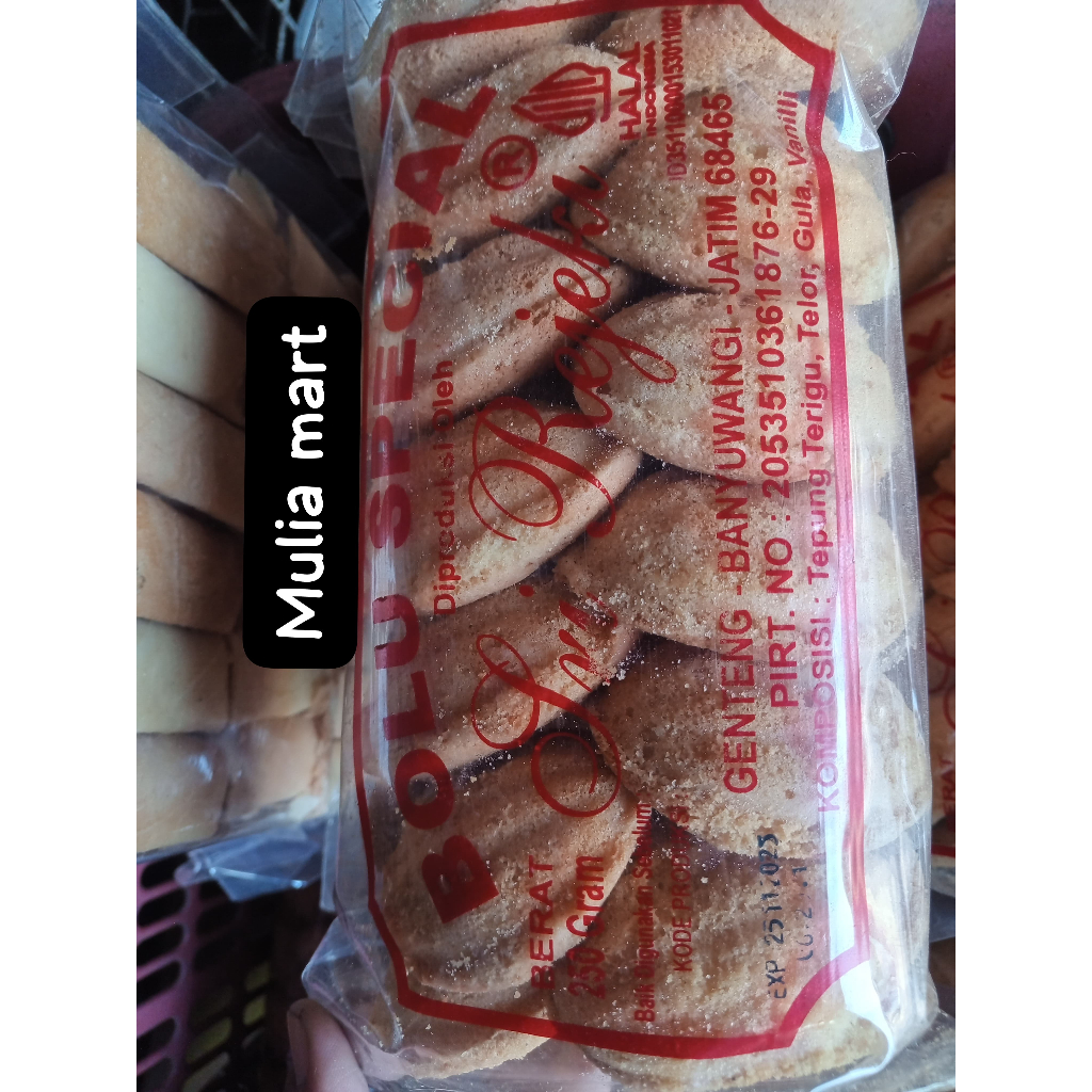 

Kue bolu Sri rejeki khas banyuwangi isi 25