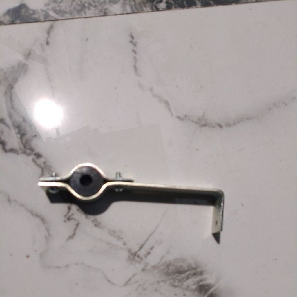 Klem L Besar / Klem Kabel BC / Klem L Tower + Karet Bahan Besi