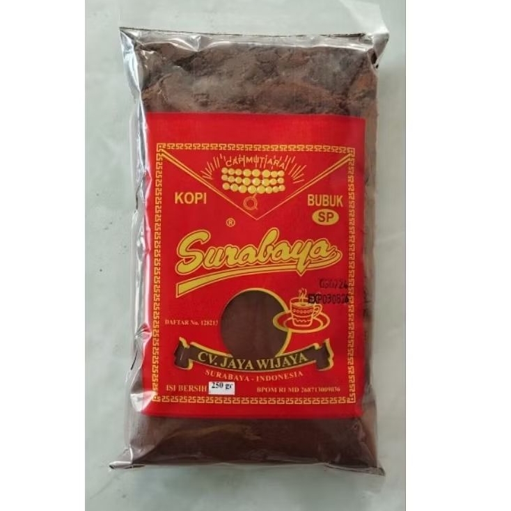 

(TERMURAH) 1kg Kopi Bubuk Hitam Asli Merk Surabaya Kopi Hitam Halus Nikmat
