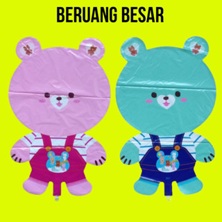 BERUANG BESAR (BALON GAS/FOIL/TERBANG/KARAKTER) 1pack=50pc