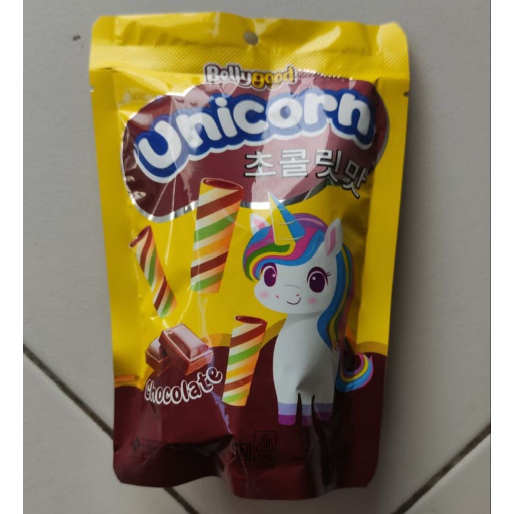

Bellygood Unicorn, Biscuits Alphabet Chocolate,30g