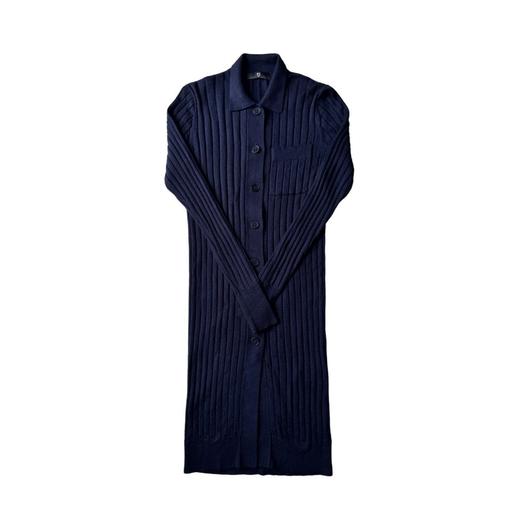 [PRELOVED] Uniqlo +J  Ribbed Long Cardigan Wanita ORIGINAL