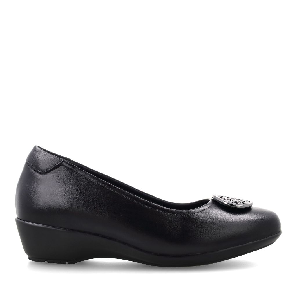 Bocorocco D. Arabela 08 Nero - Sepatu Wedges Wanita
