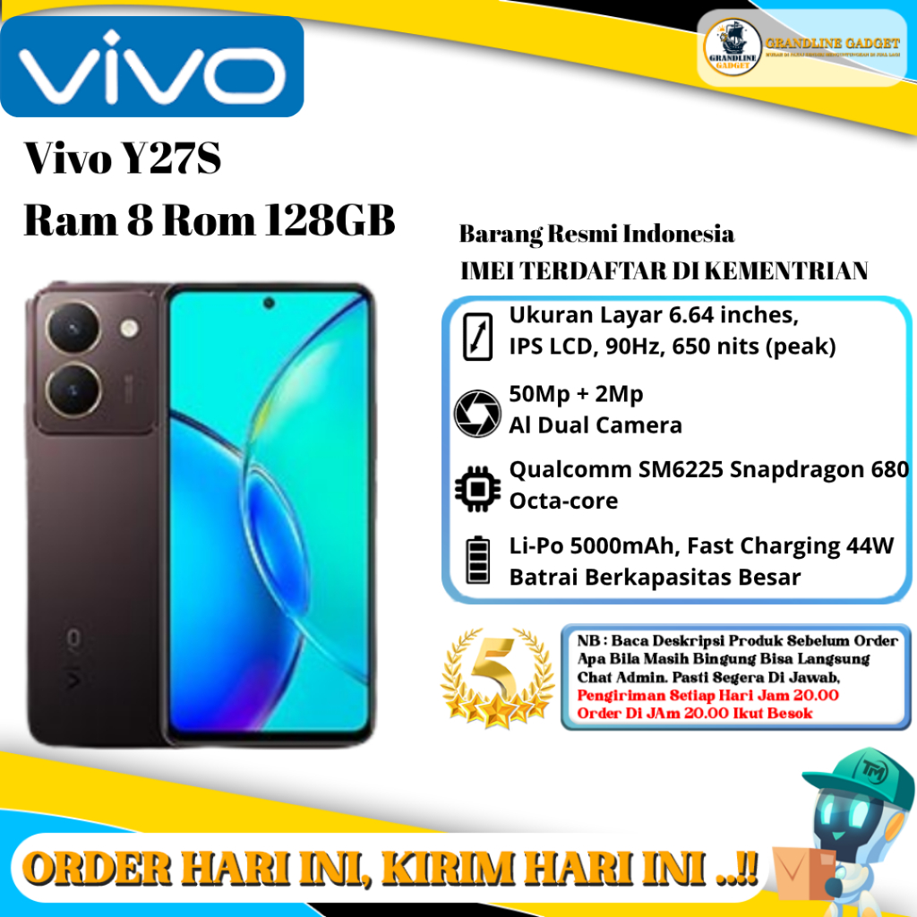 Vivo Y27s Ram 8/128GB | Ram 8/256GB