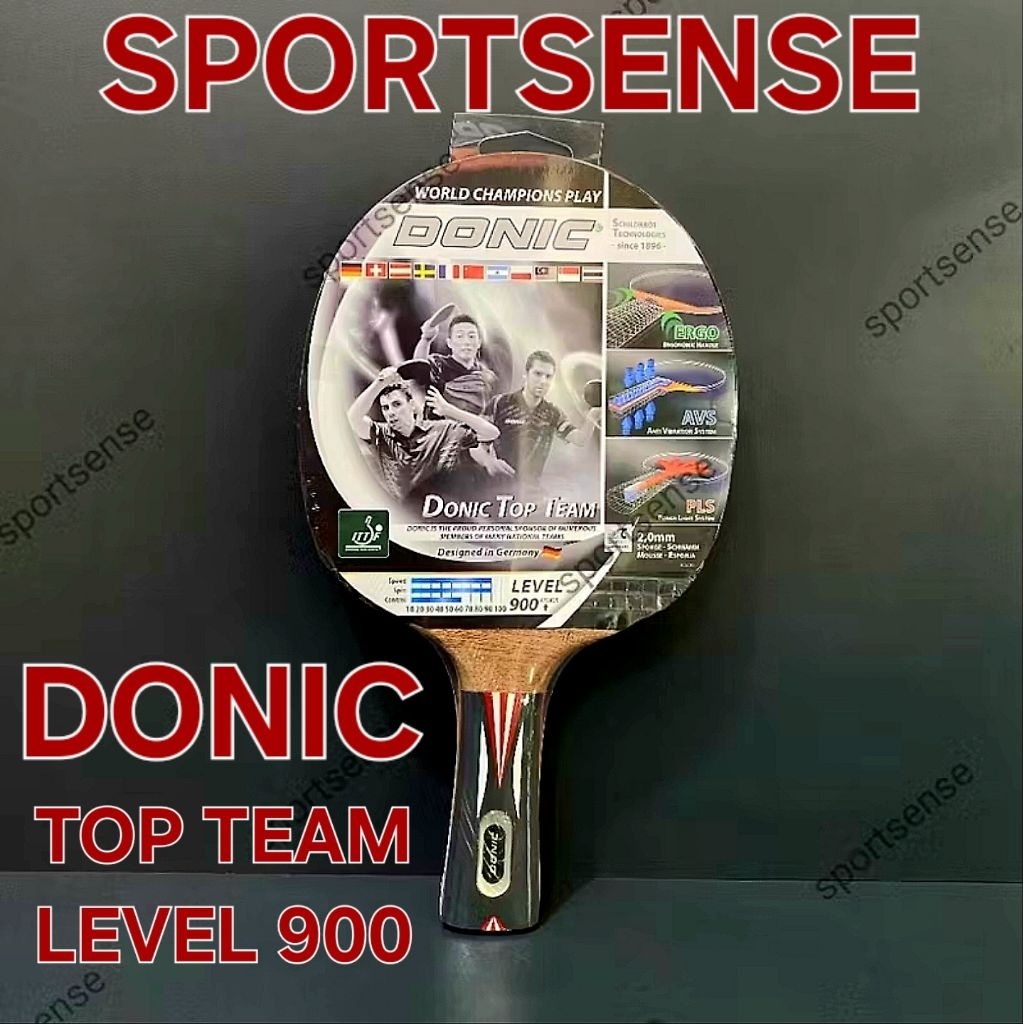 DONIC SCHILDKROT Top Team Level 900 Bat ping pong Original