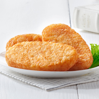 

Kentang Goreng Hashbrown Oval Import 2 kg