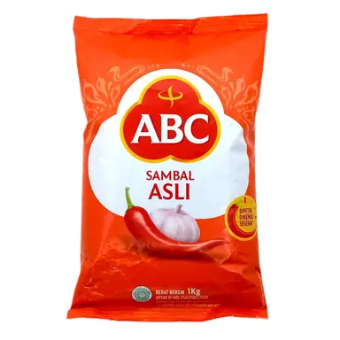 

abc sambal pouch 1 kg - Sambel ABC 1 kg Pouch - Sambal Lezat ABC
