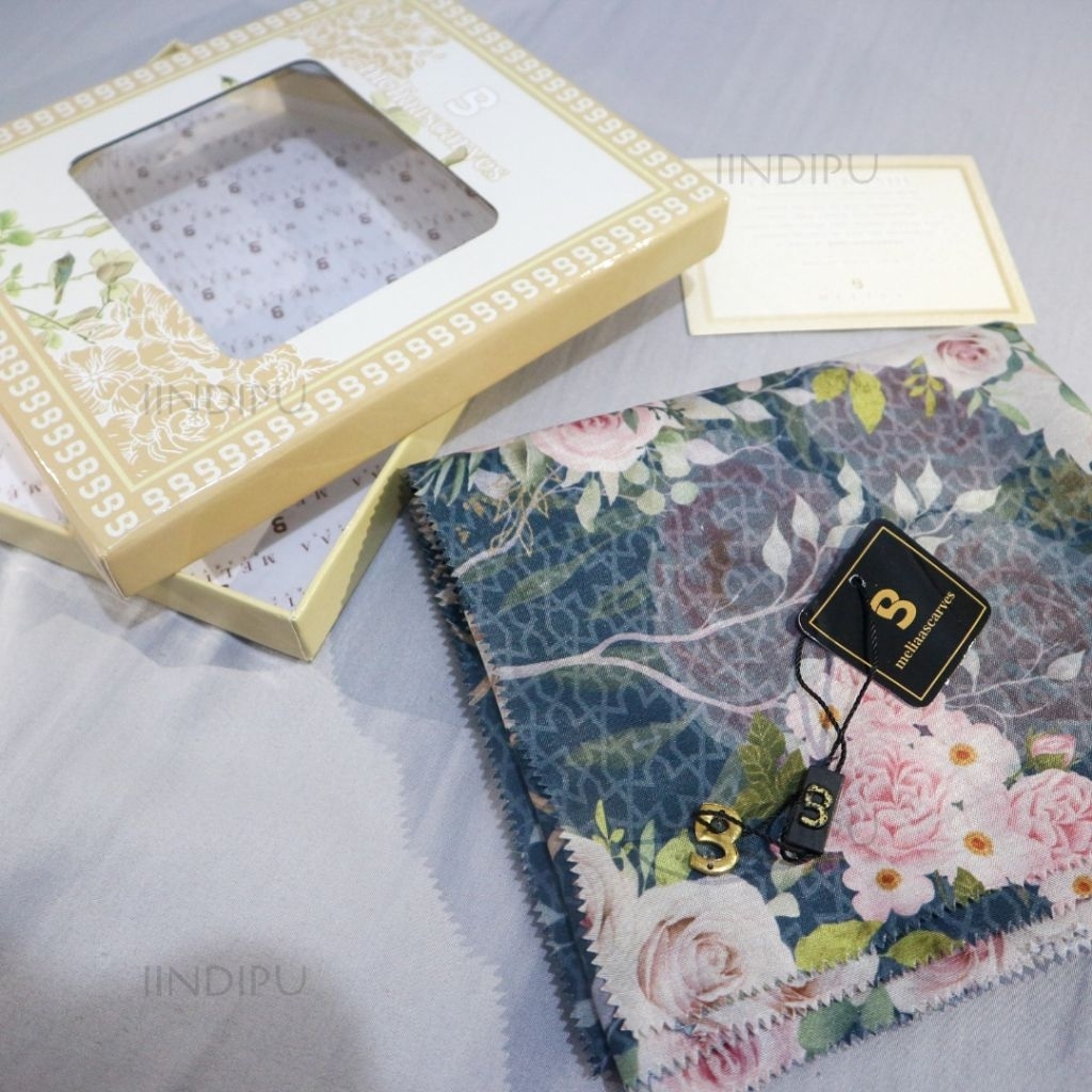 MELIAA SCARVES BOX Jilbab Kerudung Hijab Digital Print Segi Empat LOGO 110x110