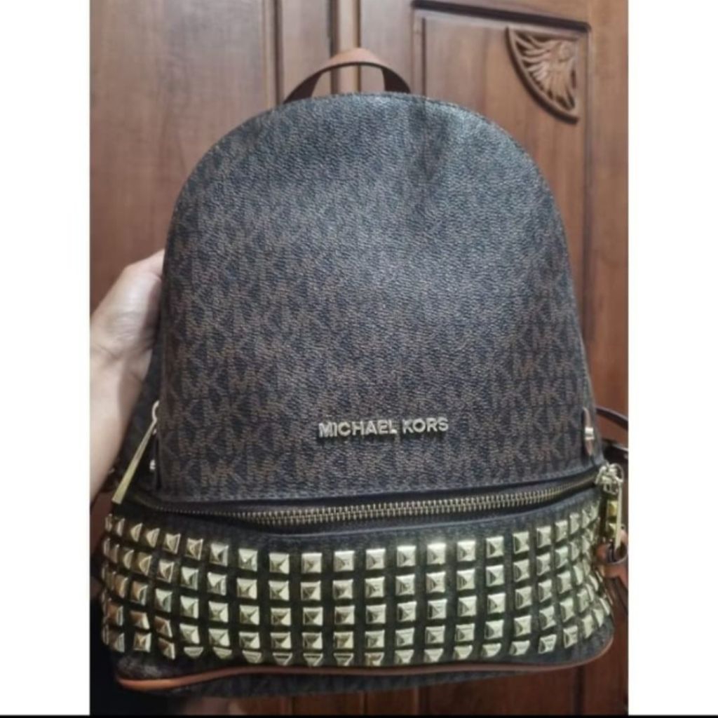 preloved ransel mk rhea small backpack sfudded