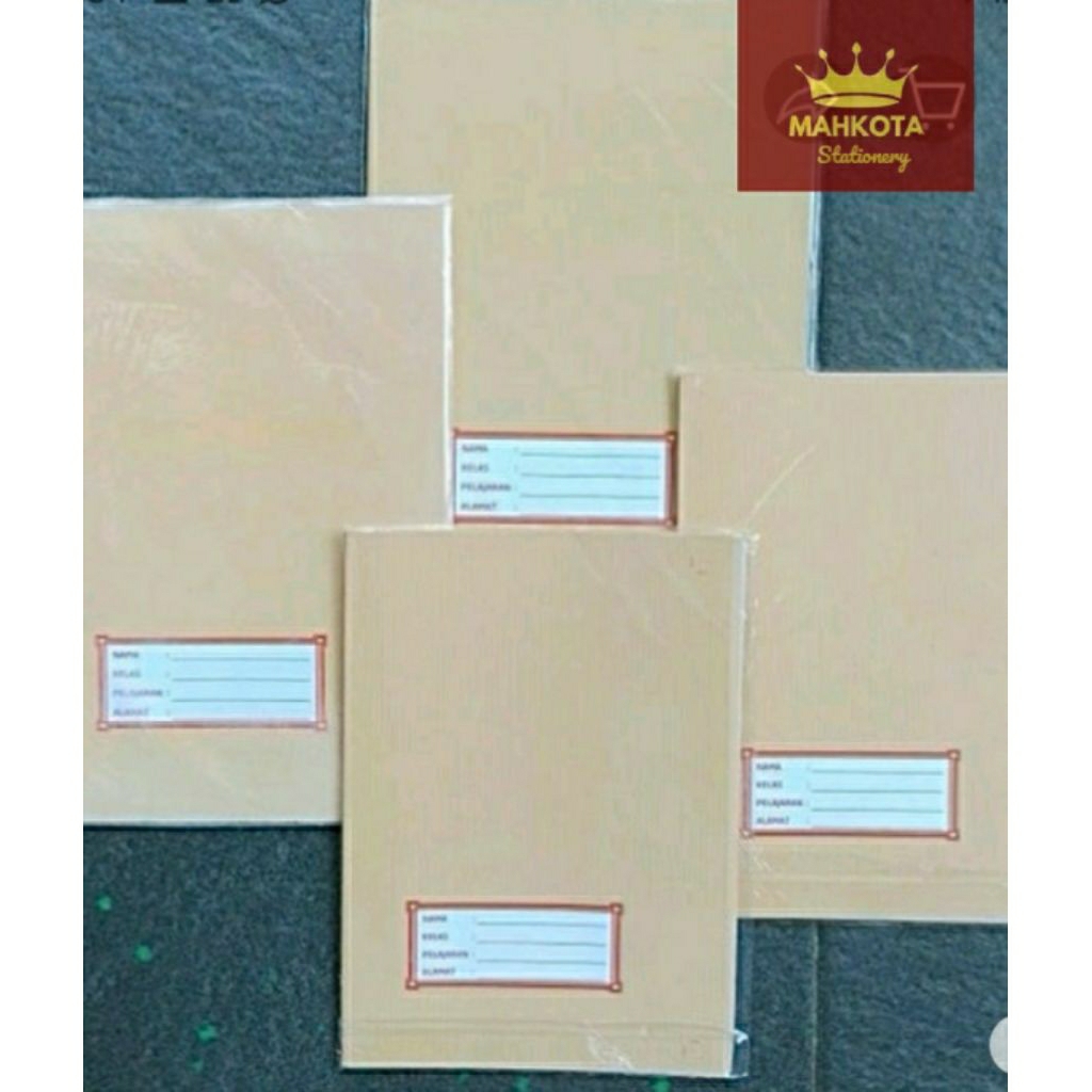 

Sampul Buku Jenia Boxy dan Kwarto/sampul coklat Jenia 1 pack (20 lbr)