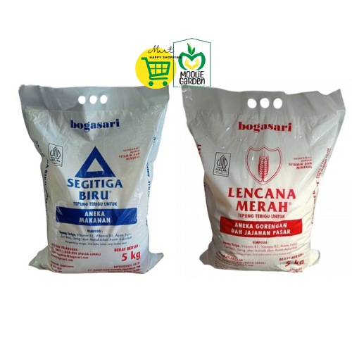 

Terigu Segitiga Biru Eco - 5kg / Terigu Segitiga Biru 5kg