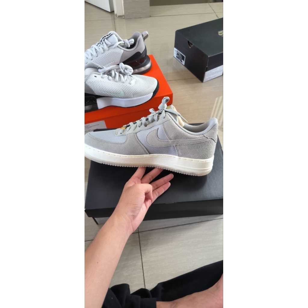 ORIGINAL SEPATU COWOK NK ARFORCE1'07 LV8 100% ASLI LENGKAP BOX