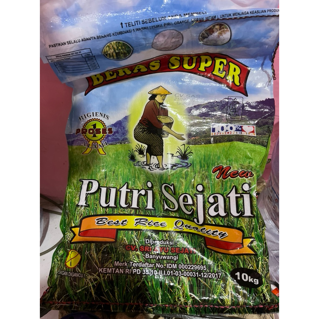

beras putri sejati 10KG