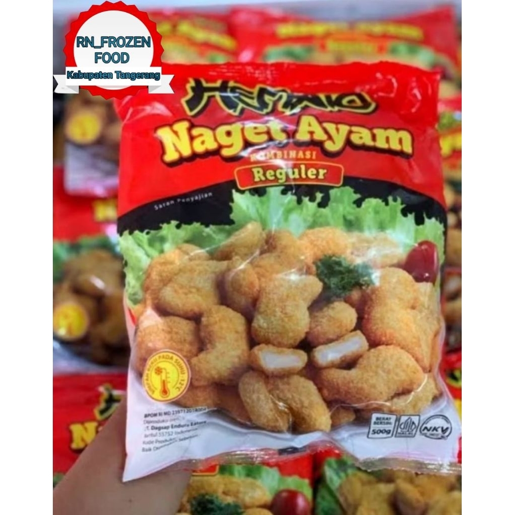 

HEMATO Naget Ayam Reguler 500gr