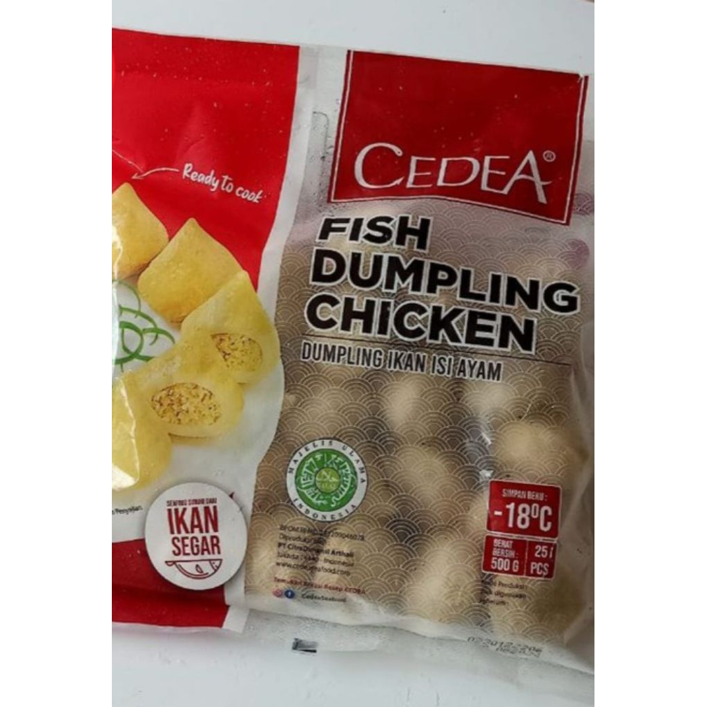 

Dumpling ikan isi ayam