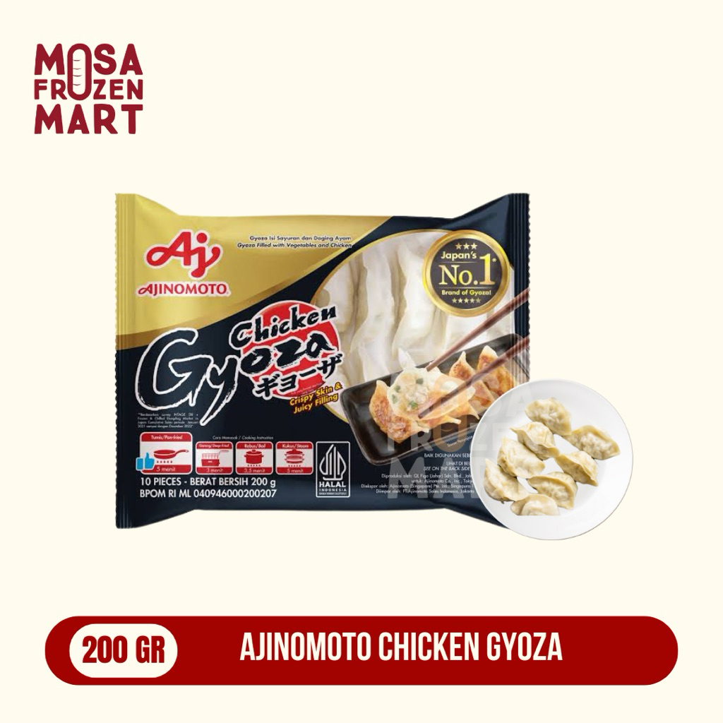 

Ajinomoto Chicken Gyoza 200 Gr