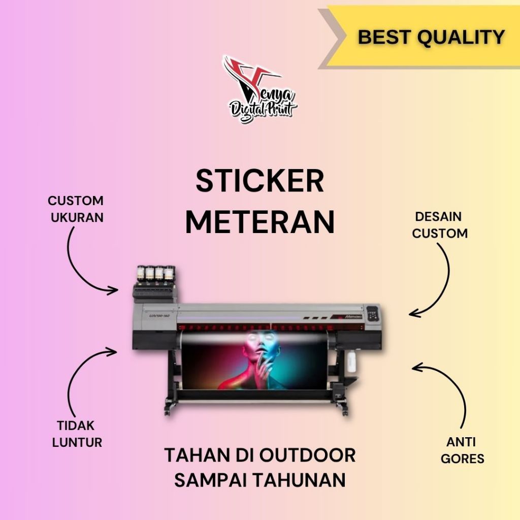 

Cetak Stiker Meteran Outdoor - Putih