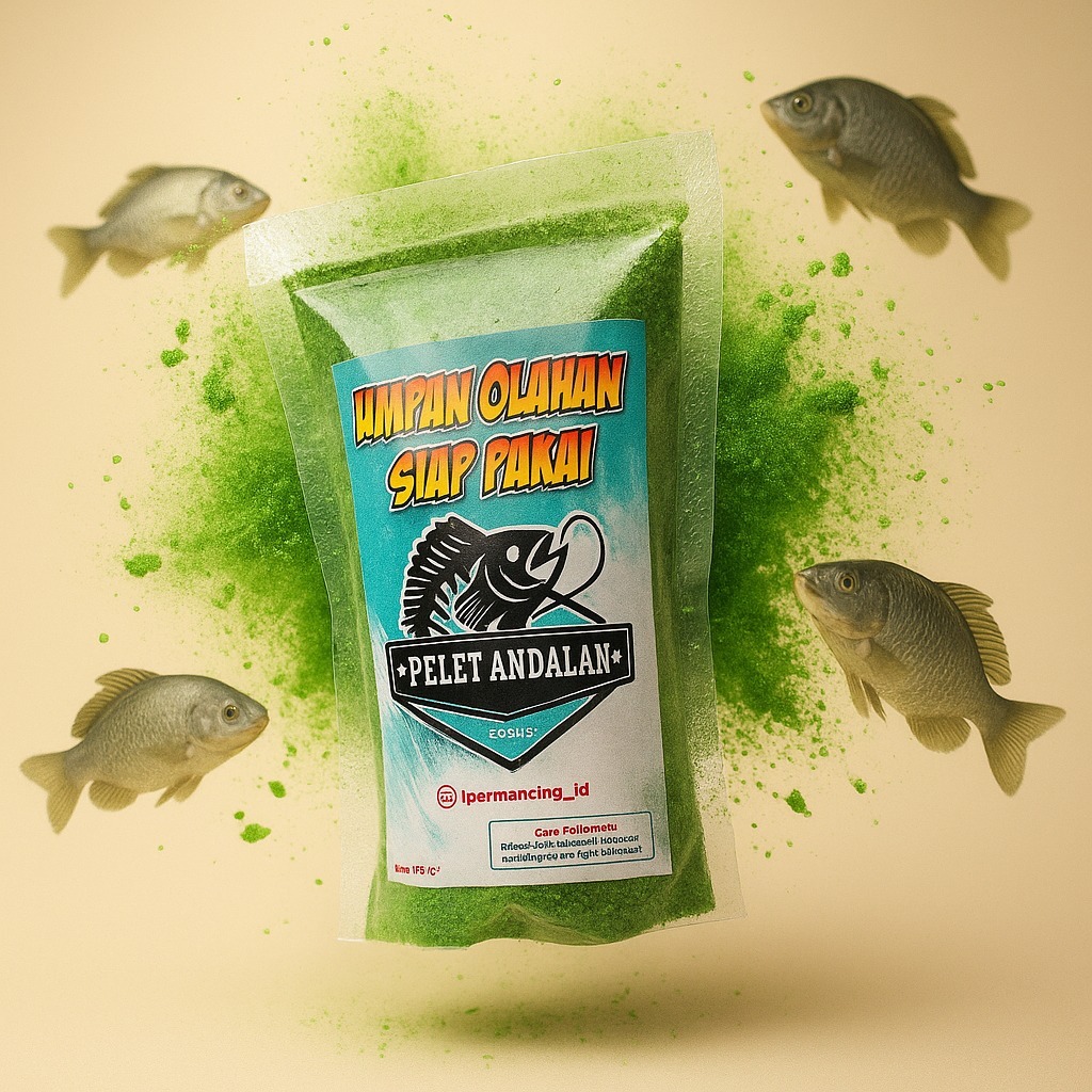 (tokopakanstrike) UMPAN PELET SPECIAL NILA AROMA PANDAN LUMUT WANGI