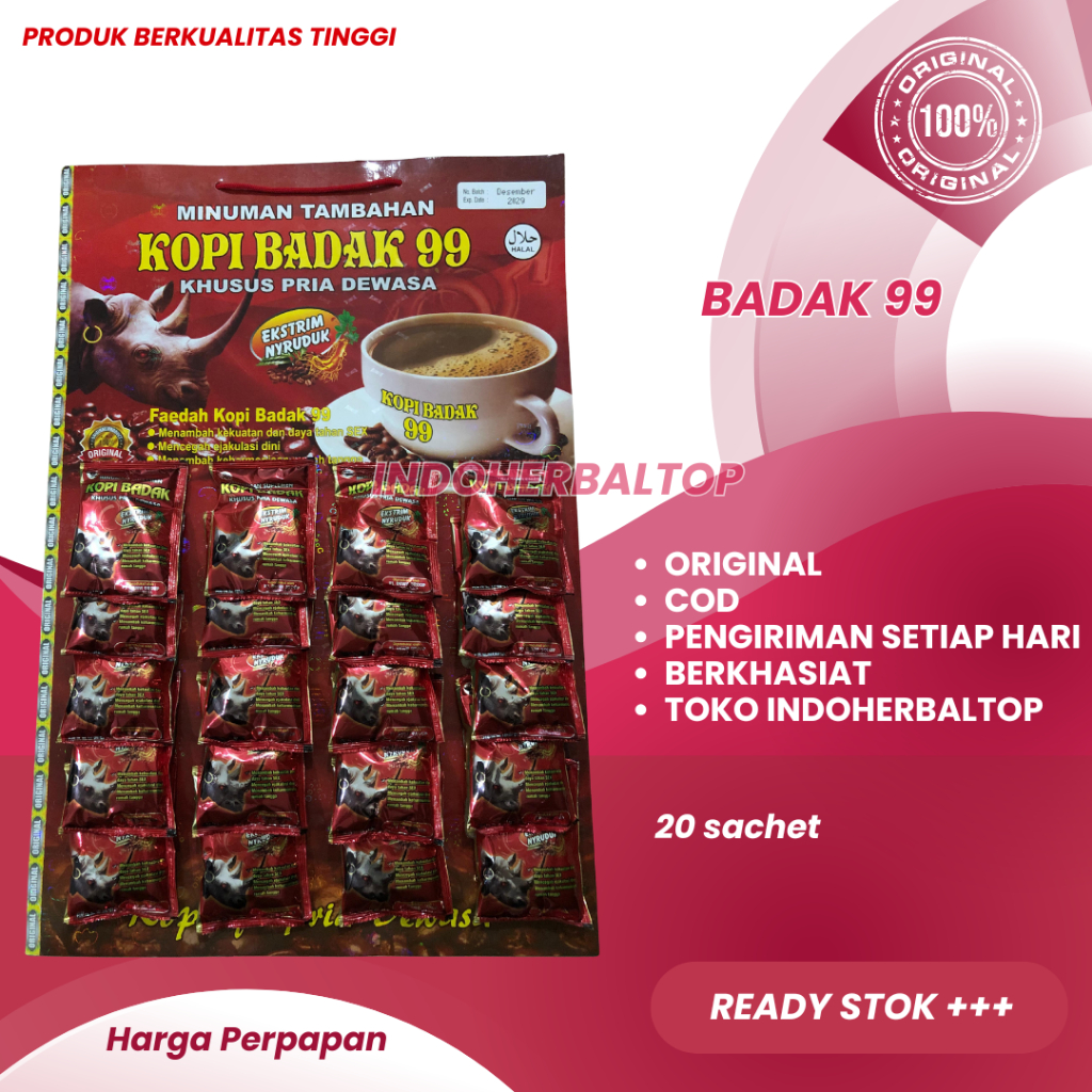 

Jamu Tradisional Cap Badak 99 Original